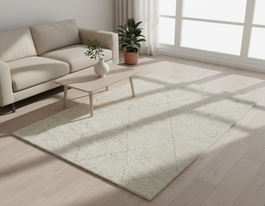 Flauschiger Teppich Merinos Shaggy 160x230 cm