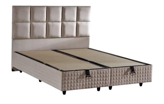 Star Creme Bettgestell mit Kopfteil