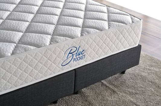 Blue Pocket Matratze