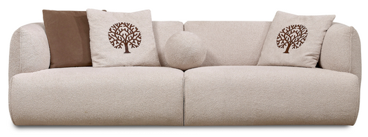 Monet Elegantes Sofa-Set mit 3.5/4-Sitzer und Sessel