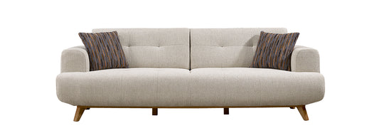 Amor Modernes Sofa-Set mit 3-Sitzer und Sessel