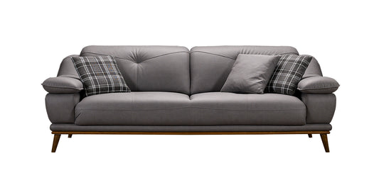 Lion Komfortables Wohnzimmer Set: Sofa 3-Sitzer, Sessel