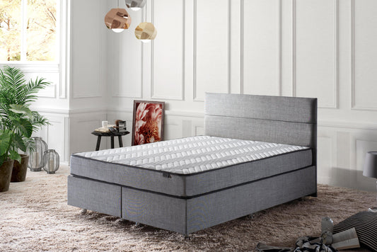 Silver Boxspringbett ohne Bettkasten