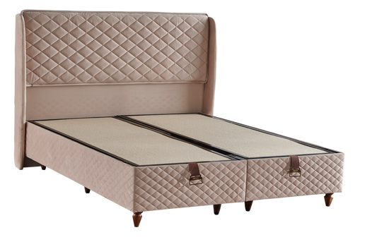 Baklava Bettgestell mit Kopfteil