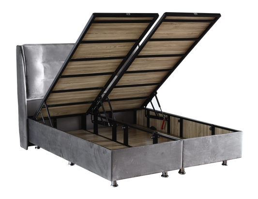 Leo Hybrid Bettgestell mit Kopfteil