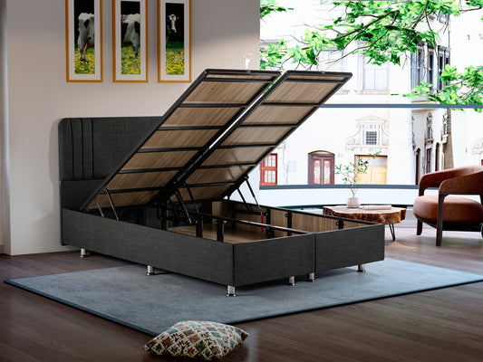 Scarface Bettgestell mit Kopfteil