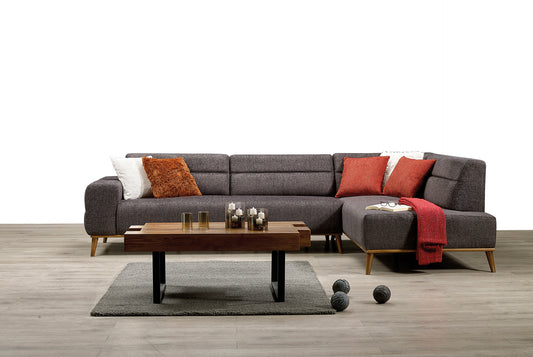 Vento Corner Designer-Eckgarnitur mit Schlaffunktion – Flexibles Sofa im modernen Design